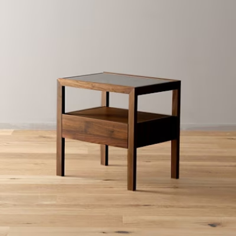 高野木工 レッチェ50サイドテーブル WALNUT 1