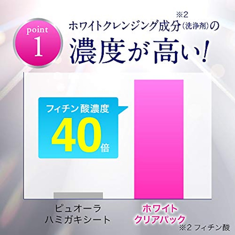 プレミアム 濃密ホワイトクリアパック ハミガキ 5