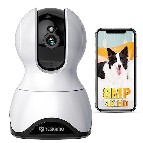 YESKAMO防犯カメラセット（4台200万画素+2TB内蔵） 4K画質の防犯