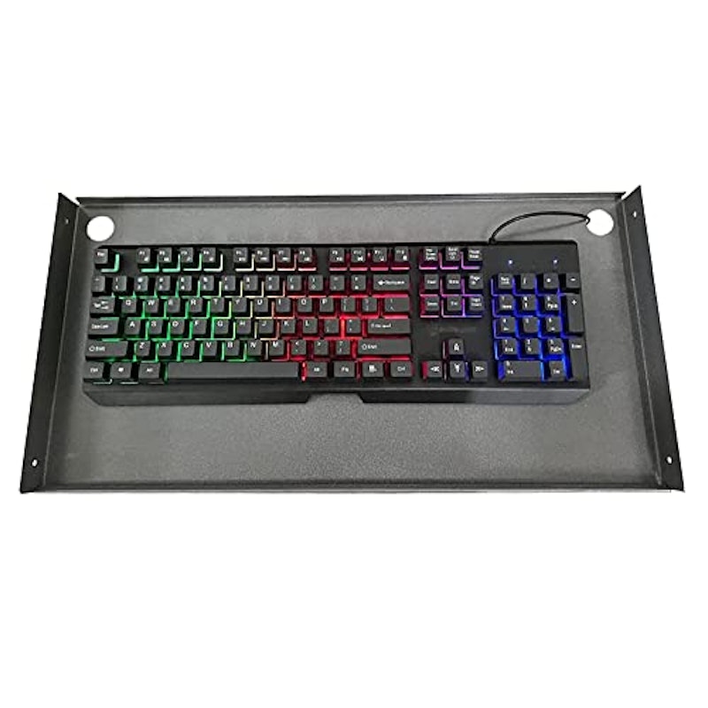 スライド式キーボードトレイ 4