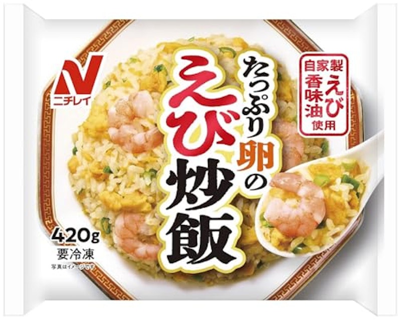 たっぷり卵のえび炒飯 1