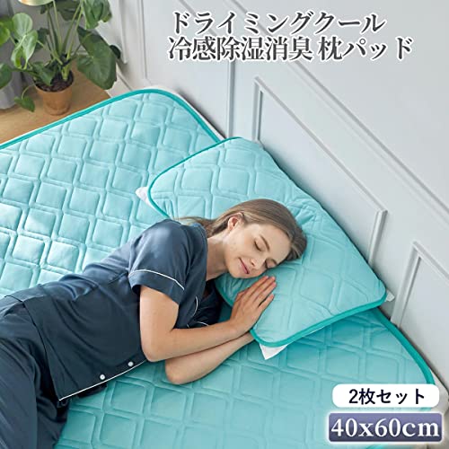 冷感除湿消臭 枕パッド 2