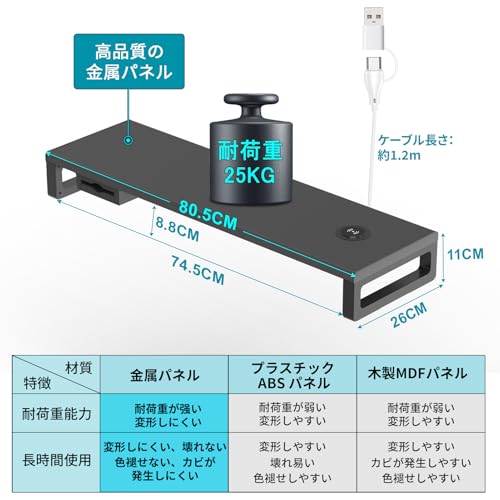 モニタースタンド 4