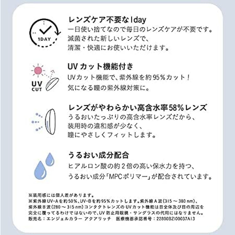 ワンデー スワンブルー 5