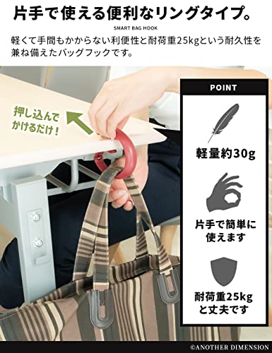 バッグハンガー 3