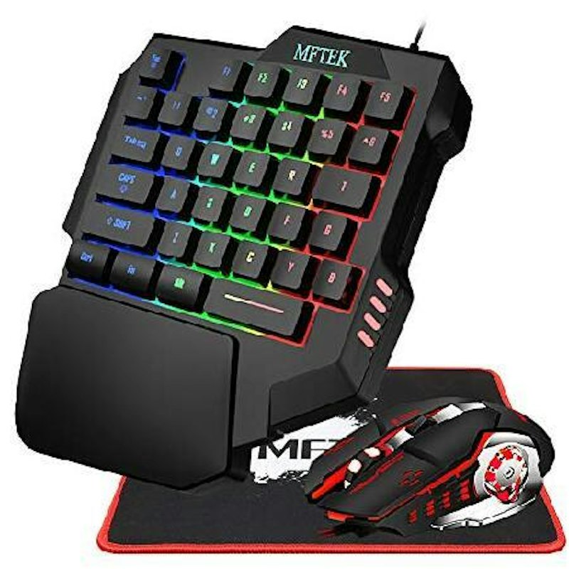 One Hand Gaming Keyboard & Mouse Combo 1