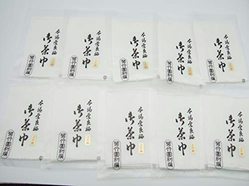 茶巾 奈良晒 1