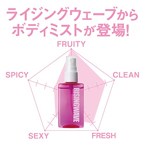 ライジングウェーブ フレグランスボディミスト フリーサンセットピンク 4