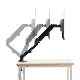 グリーンハウス ガススプリング クランプ式 液晶ディスプレイ用アーム GH-AMDJ1-BKを検証レビュー!モニターアームの選び方も紹介 4