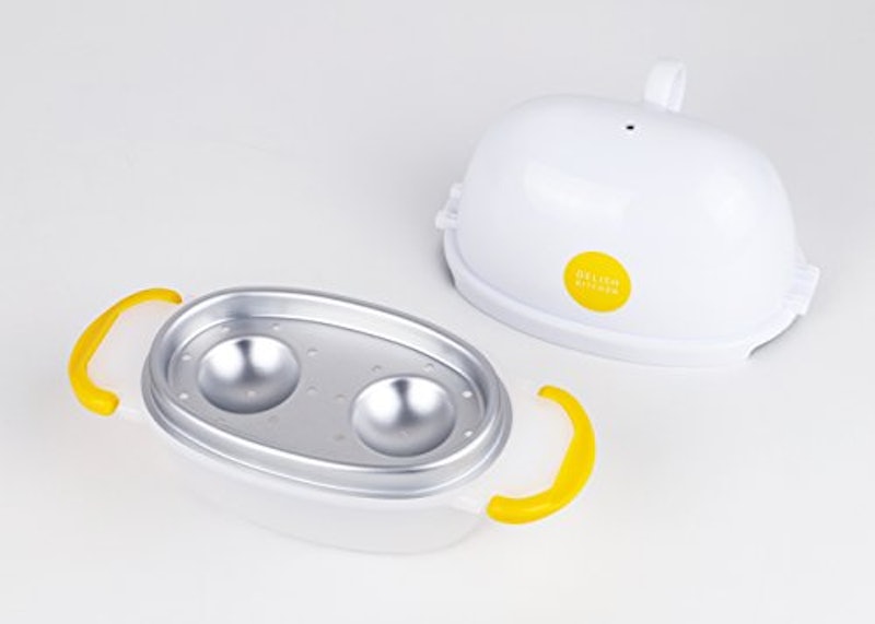 レンジでゆで玉子 2