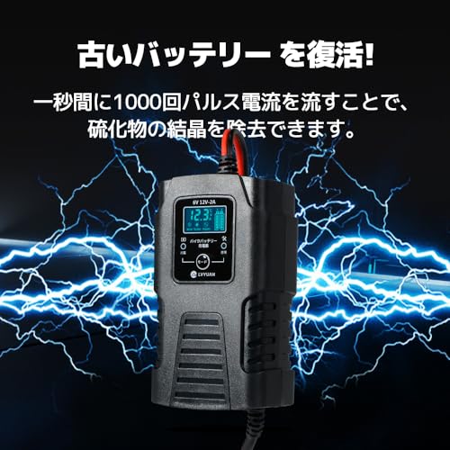 全自動パルスバッテリー充電器 2