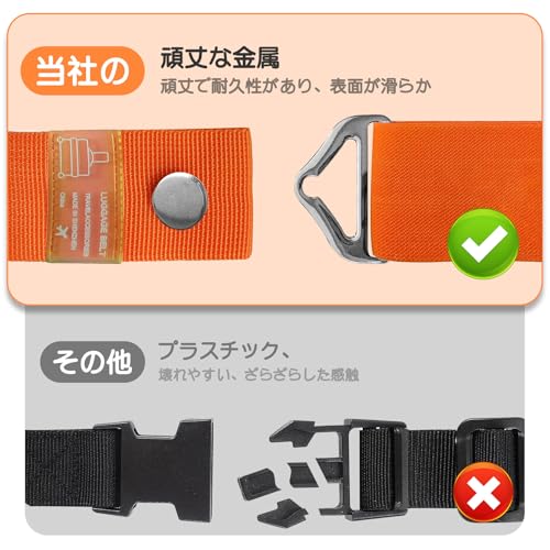 スーツケースベルト 4