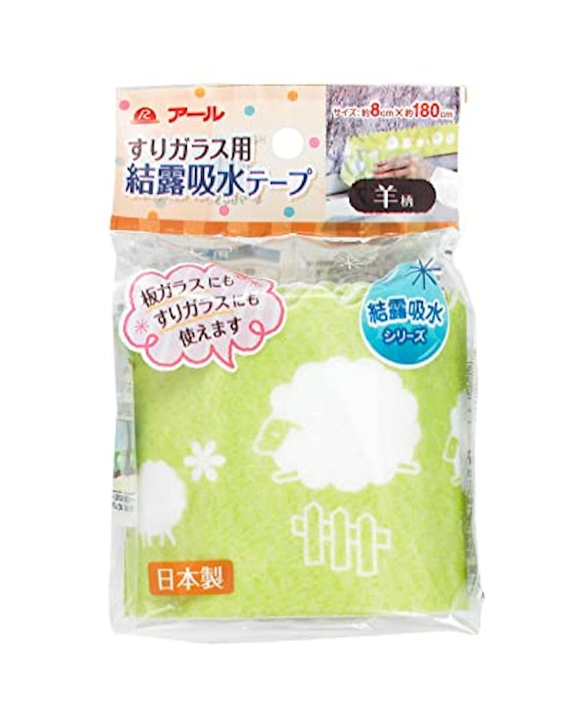 すりガラス用結露吸水テープ 1