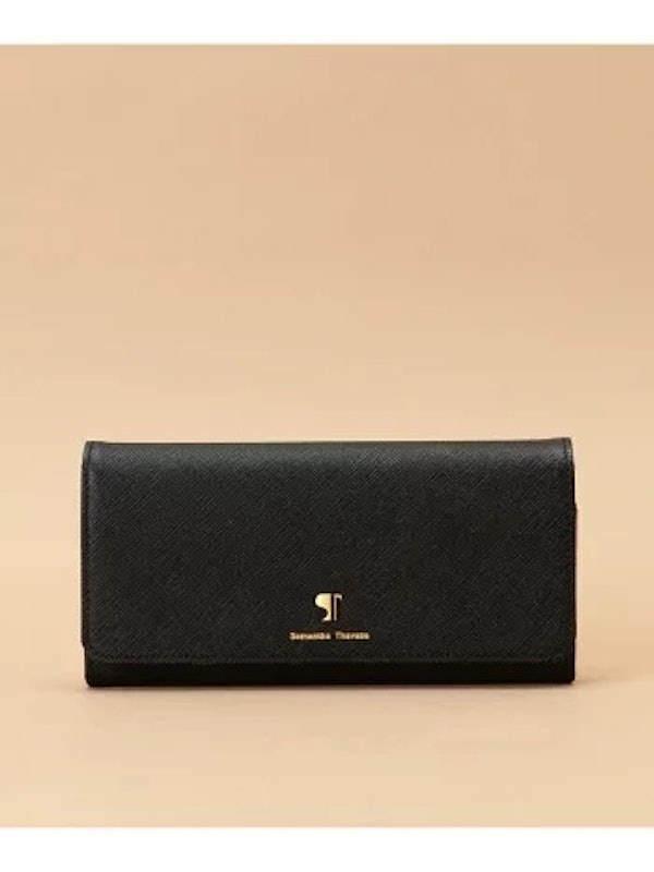 ポムディスポワール バイカラー長財布