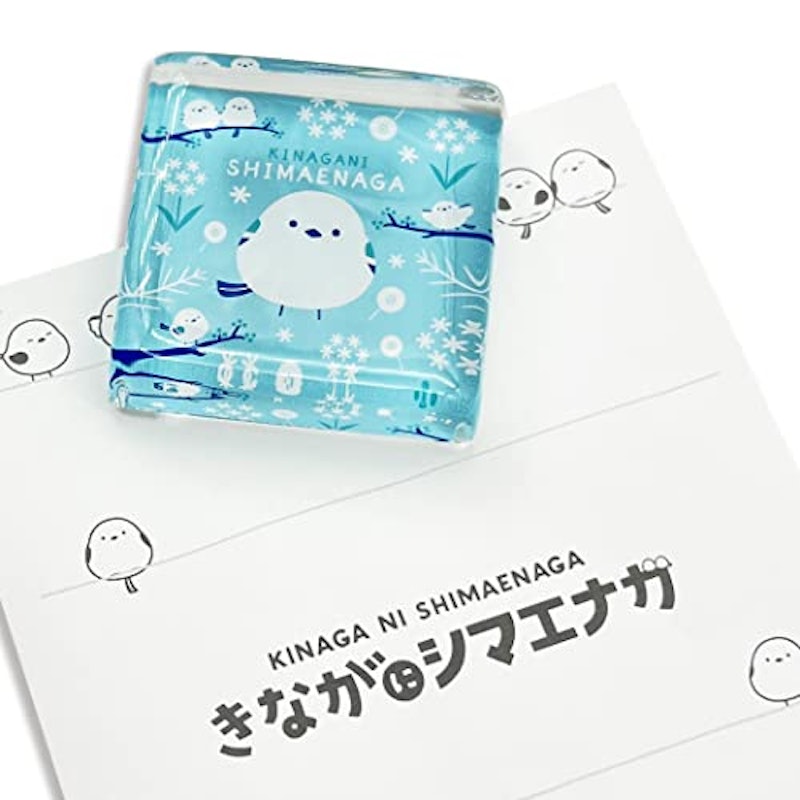 きながにシマエナガ 文鎮 1