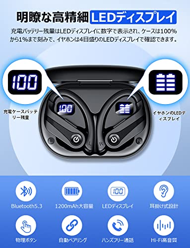耳掛け式イヤホン 2
