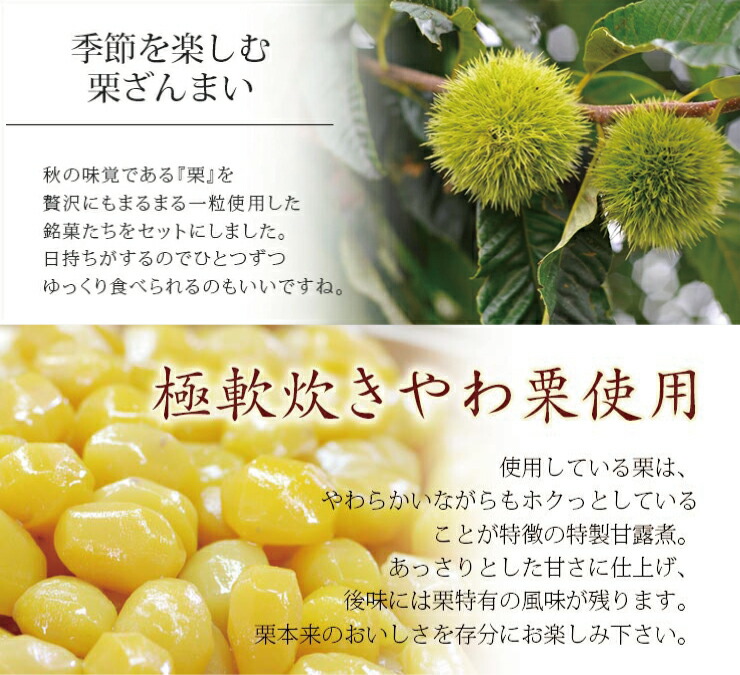 栗づくし詰め合わせ 5