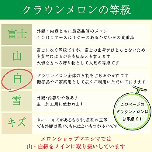 静岡クラウンメロン 白 3