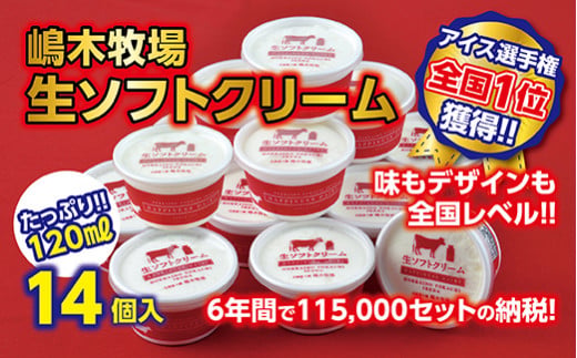 北海道 牧場の生ソフトクリーム 2