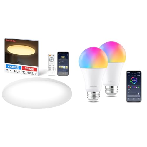 LEDシーリングライトプロ＋スマート電球2個セット 1