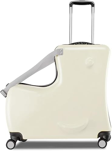 キッズトラベルキャリー-NEO 40L ホワイト 子どもが乗れるスーツ