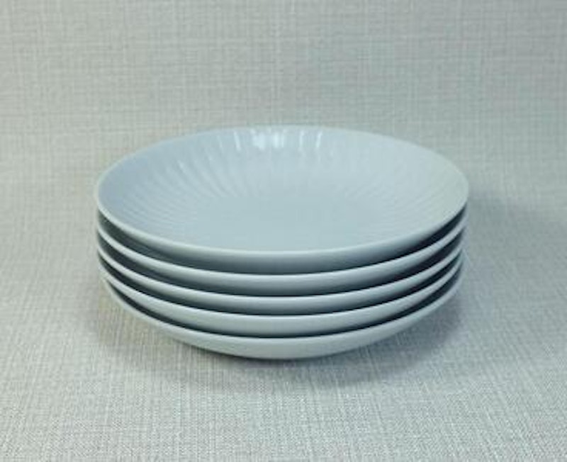 西海陶器 15.5cmの皿5枚組 花ふわり白 3