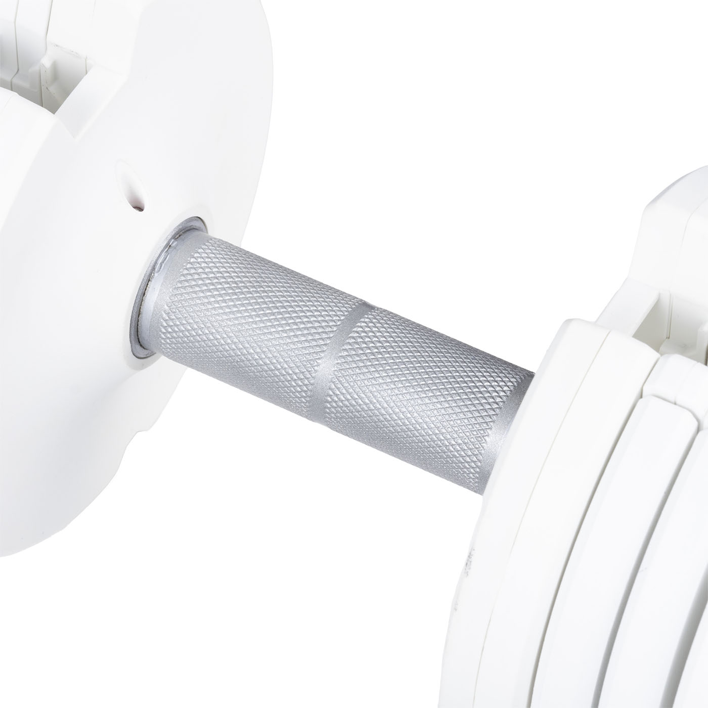 【BYZOOM】①可変式ダンベル25LB(約10kg)ホワイト-1 BYZOOM FITNESS 可変式ダンベル 25LBを検証レビュー！可変式