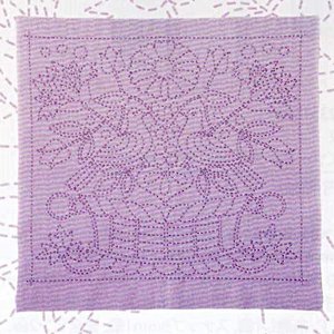 花ふきん SASHIKO WORLD France 幸せのゆりかご 1