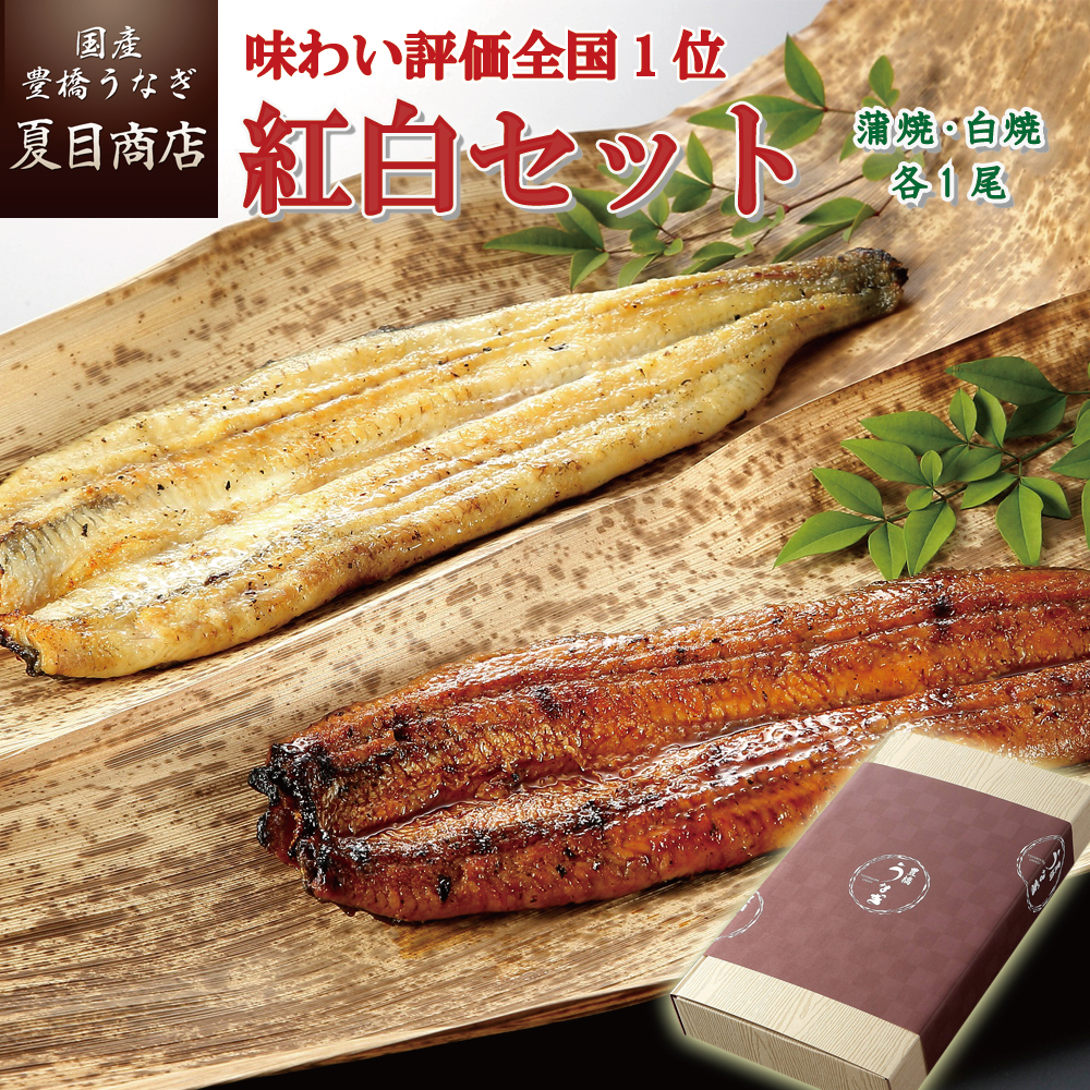 豊橋うなぎ蒲焼き・白焼き 1