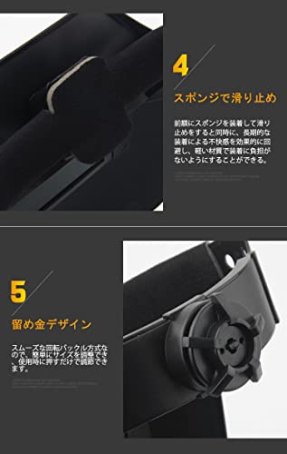自動遮光溶接面 4