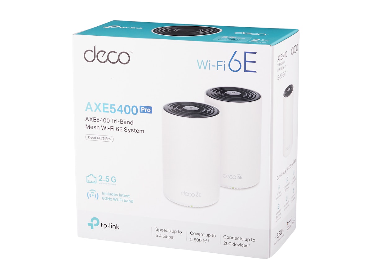 TP-Link AXE5400 トライバンドメッシュWi-Fi 6Eシステム Deco TP-Link AXE5400 トライバンドメッシュWi-Fi 6Eシステム Deco