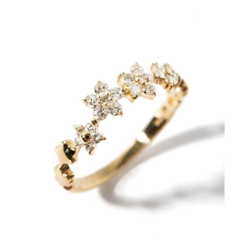 18K ダイヤモンドリング 2