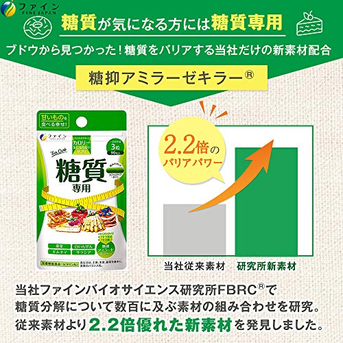 カロリー気にならないサプリ 糖質専用 4