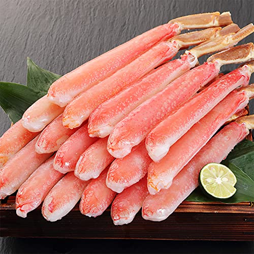 【かにしゃぶ用】超特大１０Ｌ～７Ｌ生ずわい脚肉むき身 1