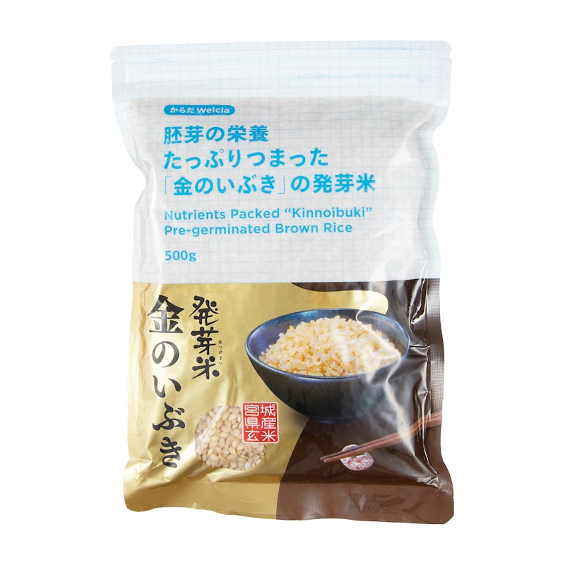 胚芽の栄養 たっぷりつまった 「金のいぶき」の発芽米 1