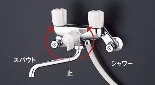 2ハンドル混合栓 3