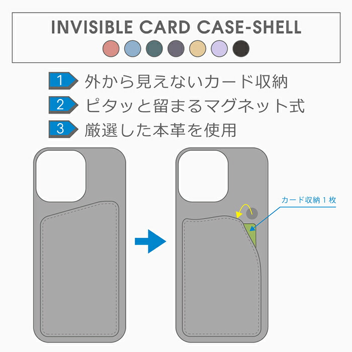 シェル型スマホケース 3