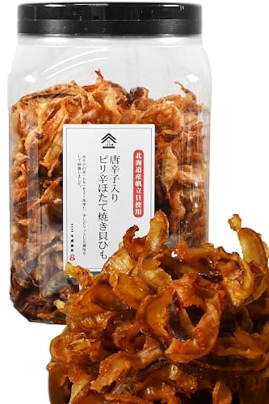 国産 ピリ辛ほたて焼き貝ひも 1