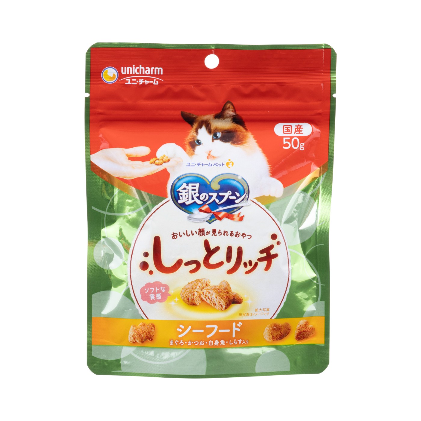 おいしい顔が見られるおやつ しっとリッチ　シーフード  1