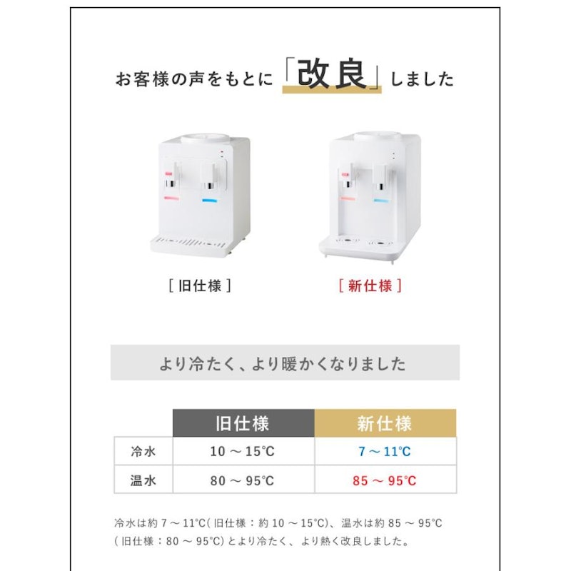 卓上 ウォーターサーバー 4