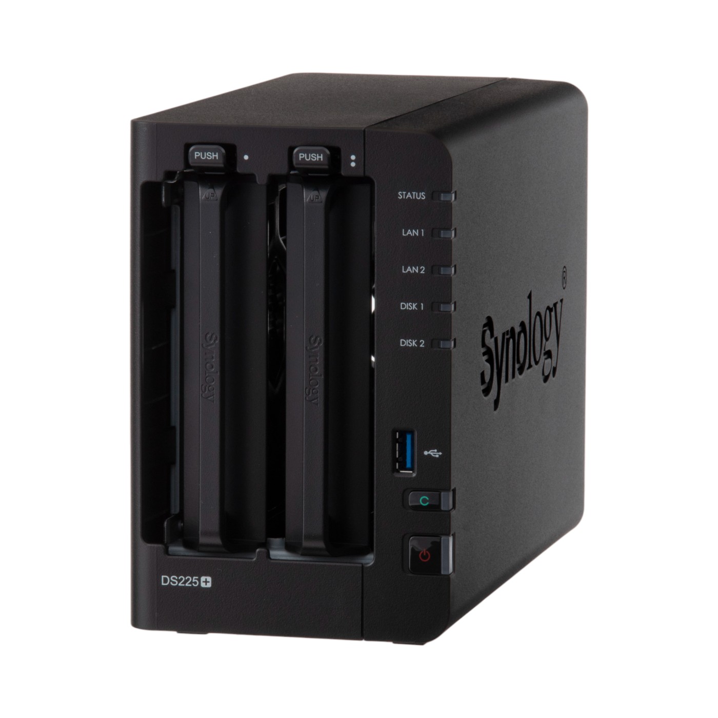 Synologyシノロジー Intel 4コアCeleron J4125搭載2ベイNAS DS225+