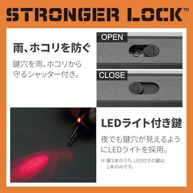 U字ロック 6