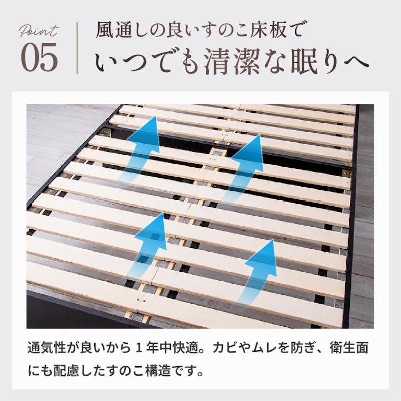 収納付きベッド ZESTO 7