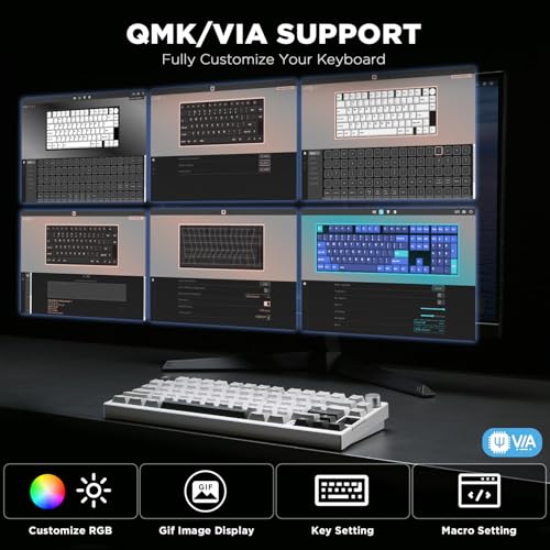AL80 QMK/VIA Aluminum LCD Mechanical Keyboard 3