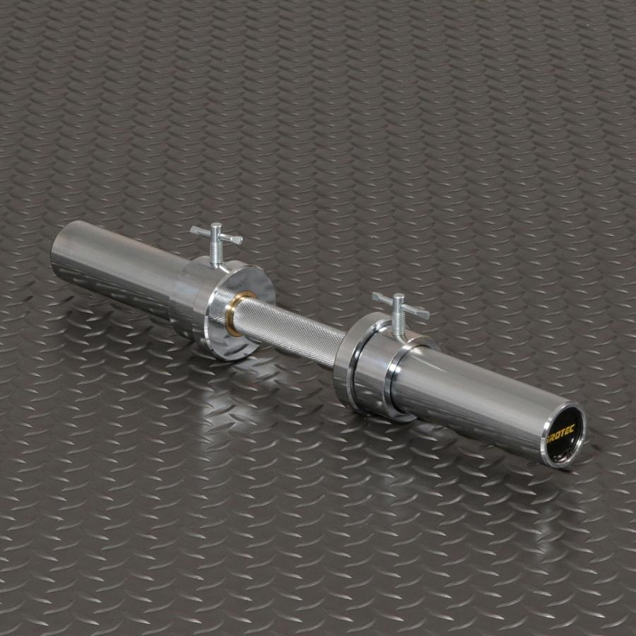 ダンベルシャフト 楽天市場】ダンベルシャフト 450mm 2本セット(スクリューカラー付