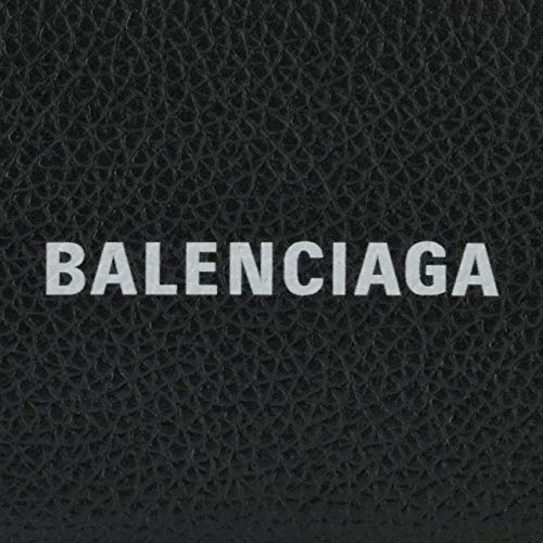 BALENCIAGA 三つ折り財布 黒 レザー 箱・保存袋付き バレンシアガの