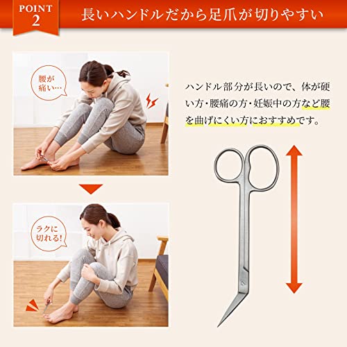 巻き爪用　爪切りはさみ 4