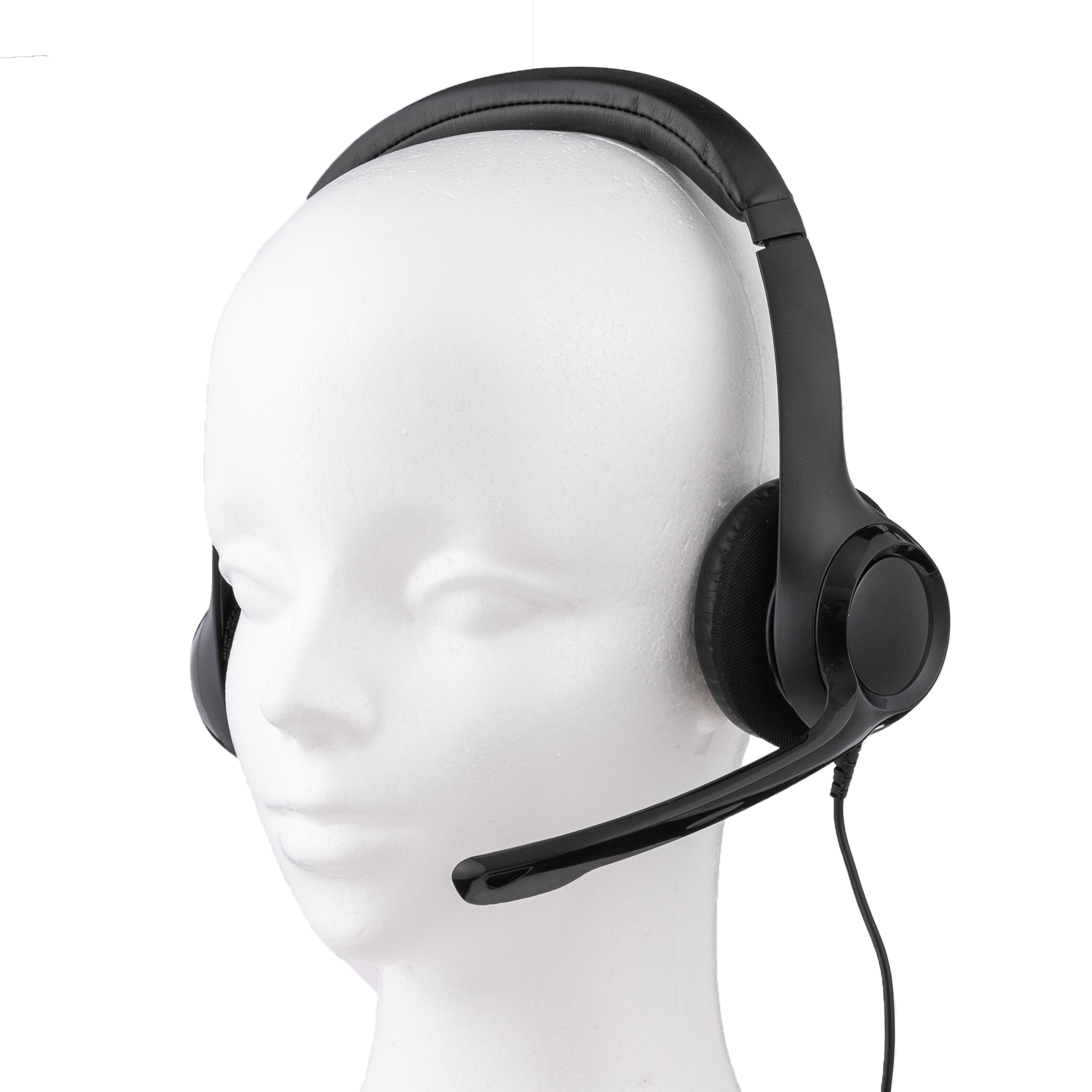 H390 有線ヘッドセット ステレオヘッドフォン ノイズキャンセリングマイク付き 3個パック