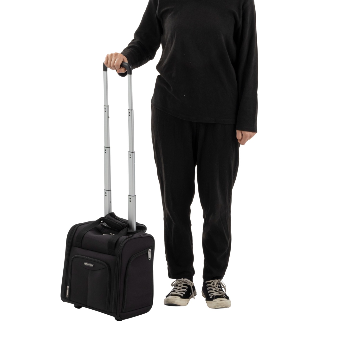 Amazon Basics キャリーバッグ 座席下用を検証レビュー！スーツケース