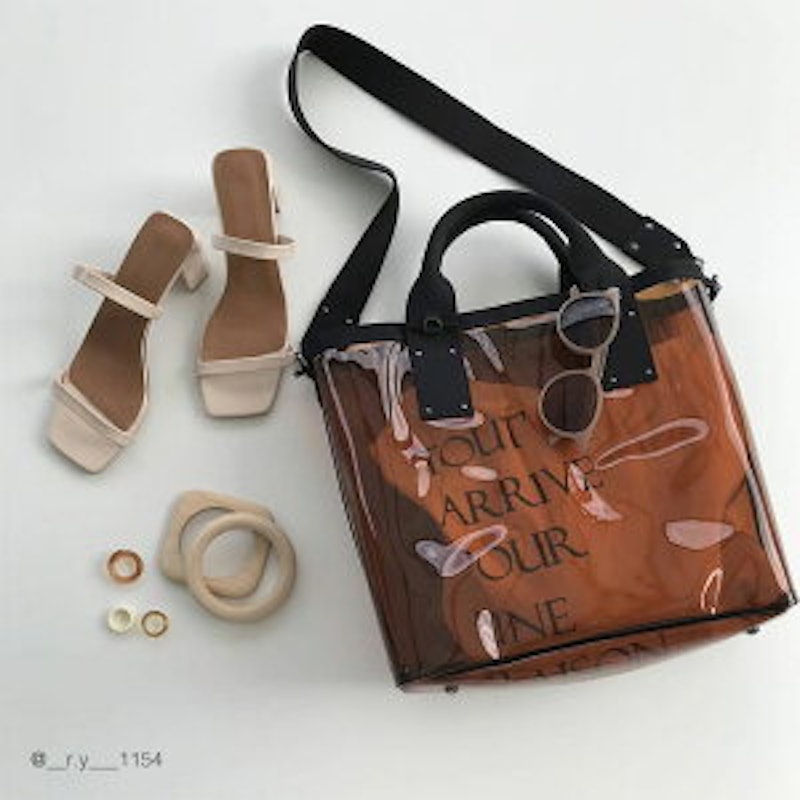 クリアトートバッグ 1
